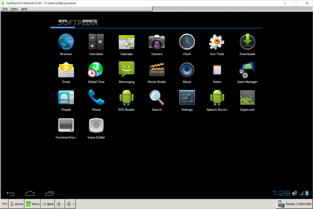 you wave android emulator 1024x683 - 10 Emulator Android Paling Ringan untuk PC / Laptop