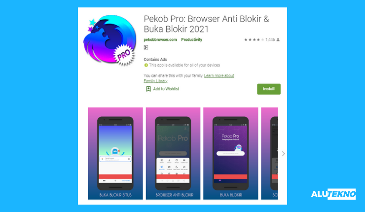 Pekob Pro - 10 Browser Anti Blokir Terbaik Android [year]